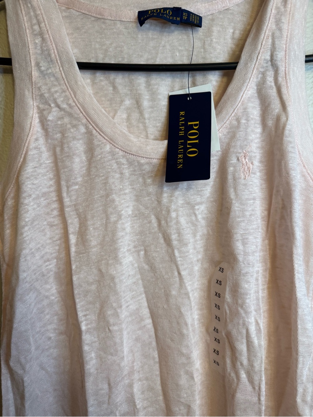 Polo by Ralph Lauren Women's XS Linen Tank Top - Picture 3 of 7
